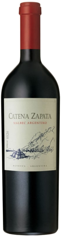 Catena Zapata Argentino Vineyard Malbec 2012 Front Bottle Shot