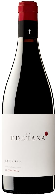 Bodegas Edetaria Via Edetana Negra 2018 Front Bottle Shot
