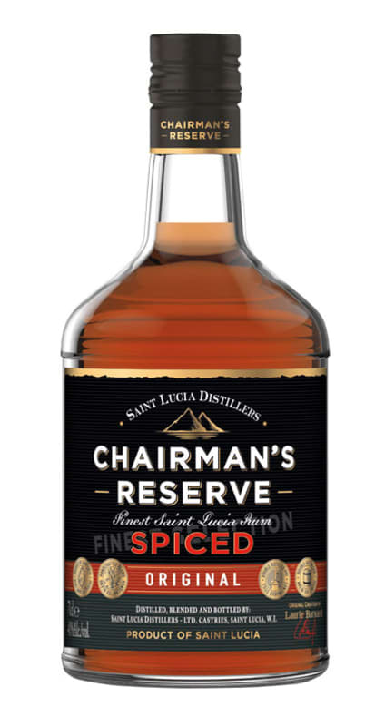 Chairman's Reserve Spiced Rum Front Bottle Shot