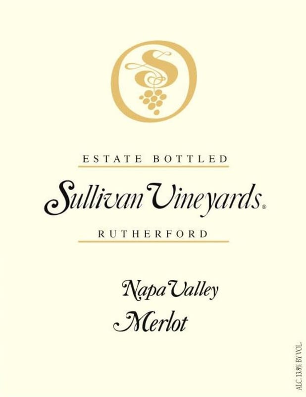 Sullivan Rutherford Estate Merlot 2007 Front Label
