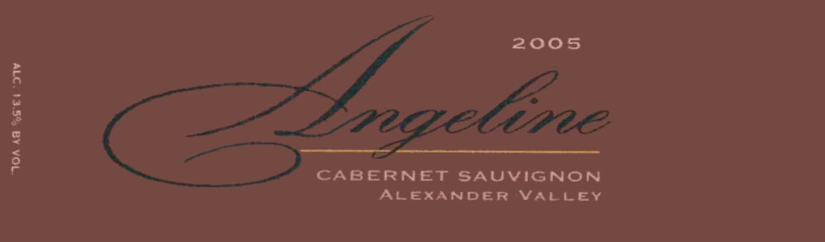 Angeline Cabernet Sauvignon 2005 Front Label