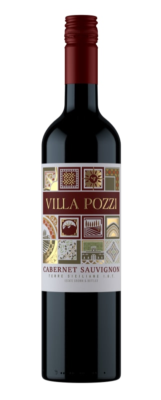 Villa Pozzi Cabernet Sauvignon 2020 Front Bottle Shot