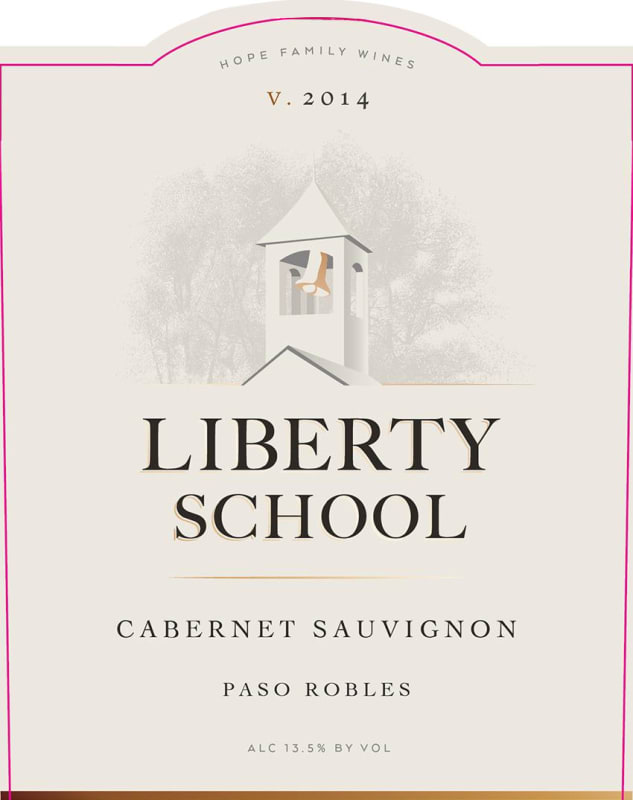 Liberty School Cabernet Sauvignon 2014 Front Label