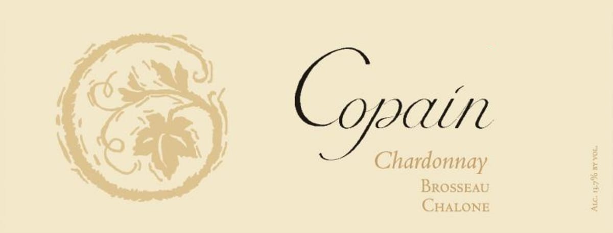 Copain Brosseau Chardonnay 2010 Front Label