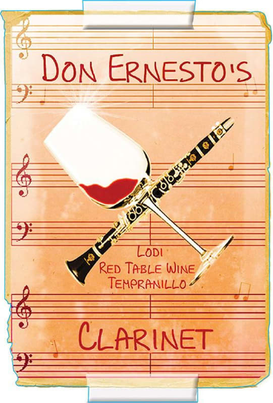 Hagafen Don Ernesto Clarinet 2013 Front Label