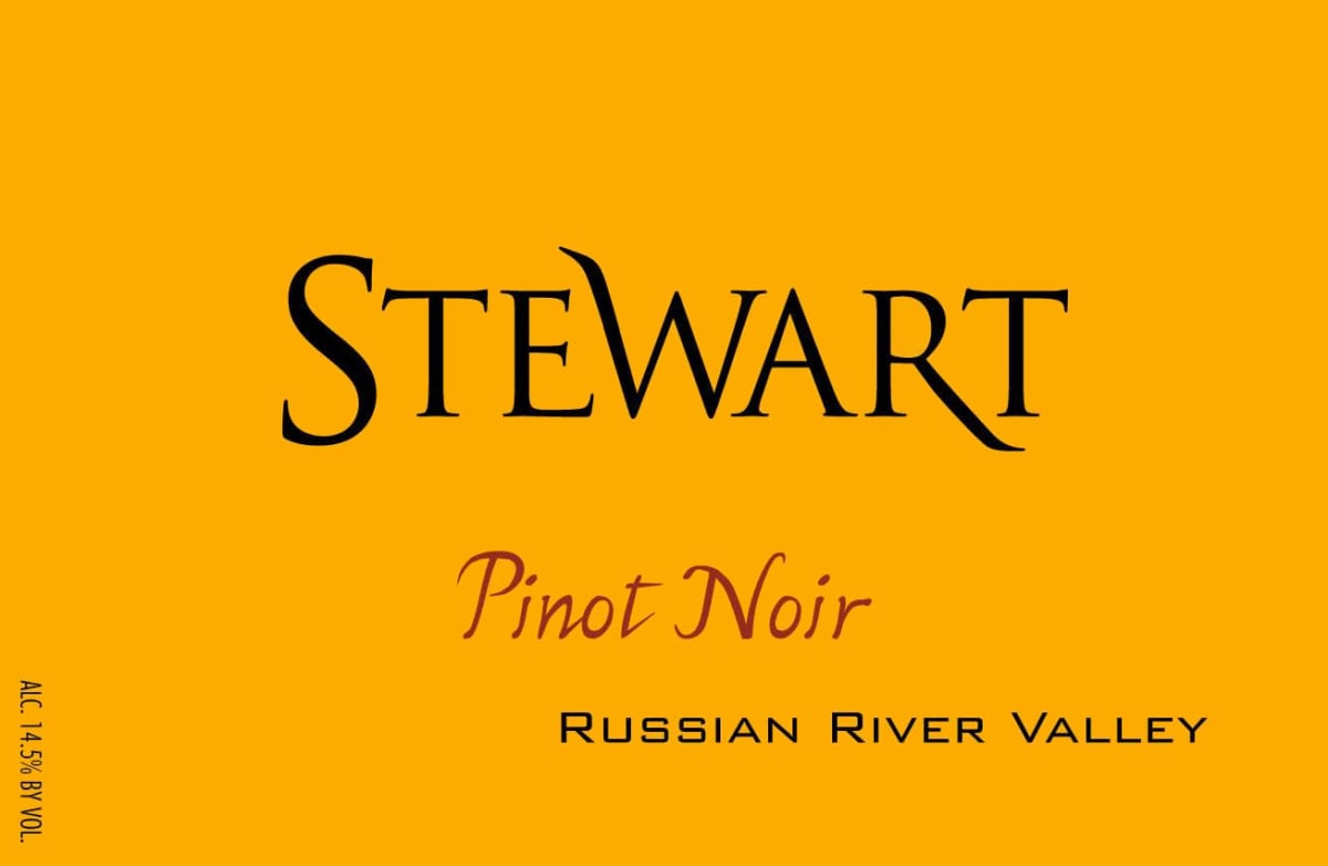 Stewart Russian River Pinot Noir 2003 Front Label