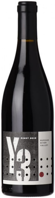 Jax Vineyards Y3 Pinot Noir 2017 Front Bottle Shot