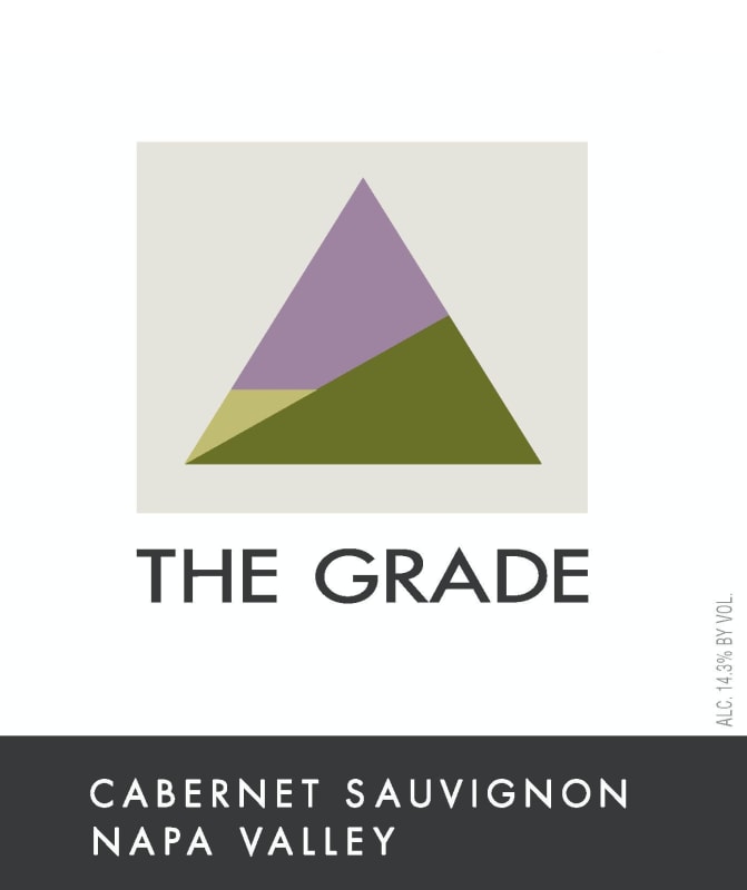 THE GRADE Cellars Cabernet Sauvignon 2008 Front Label