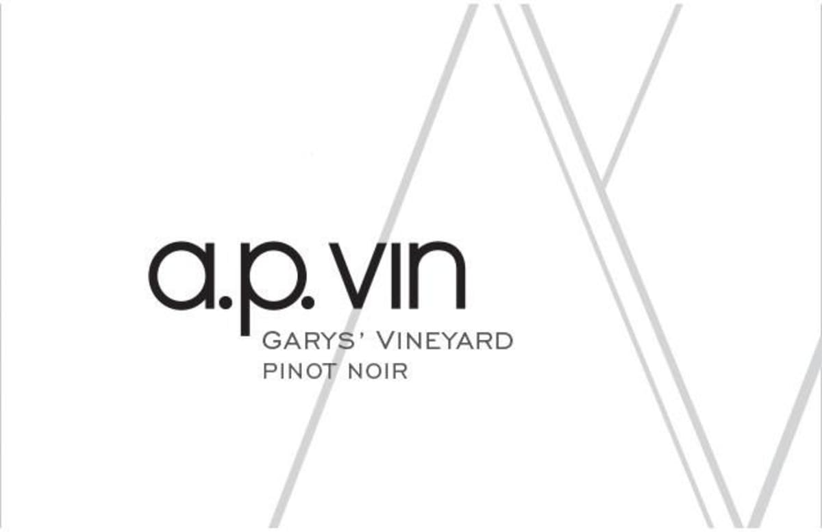 A.P. Vin Garys' Vineyard Pinot Noir 2015 Front Label