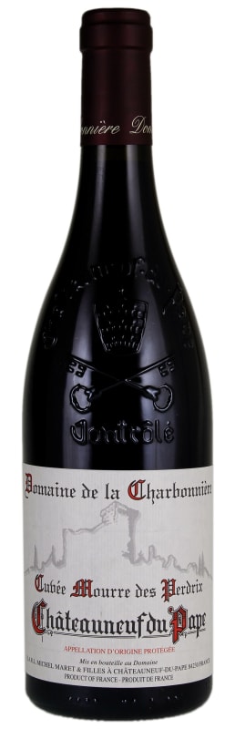 Domaine de la Charbonniere Chateauneuf-du-Pape Mourre des Perdrix 2017 Front Bottle Shot