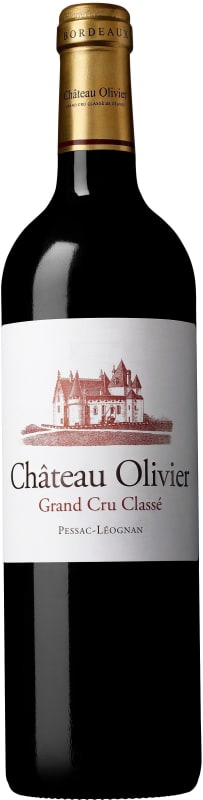 Chateau Olivier 2016 Front Bottle Shot