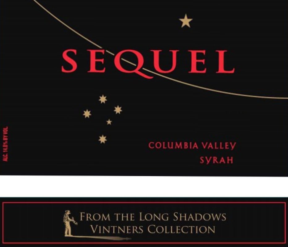 Sequel Sequel Syrah 2014 Front Label