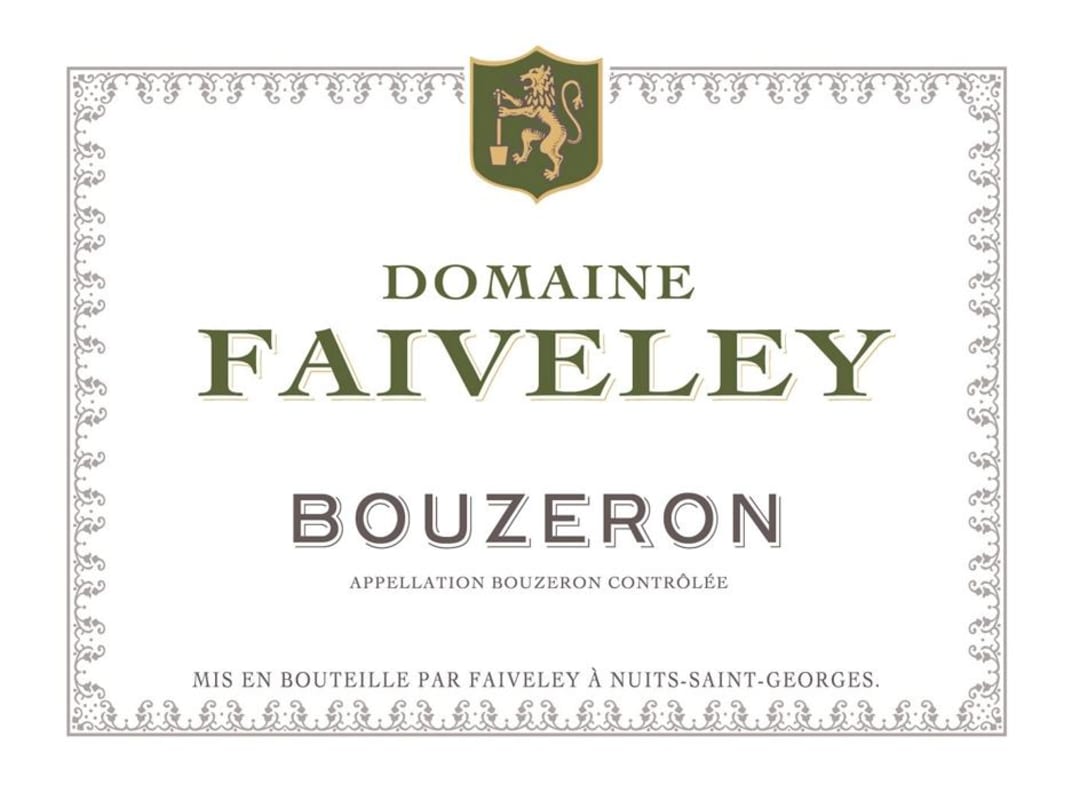 Faiveley Bouzeron Blanc 2012 Front Label