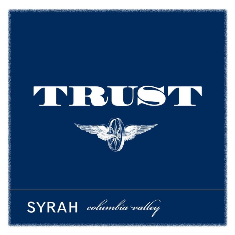 Trust Cellars Syrah 2014 Front Label