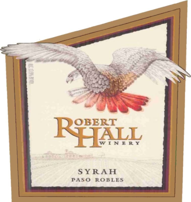 Robert Hall Syrah 2001 Front Label