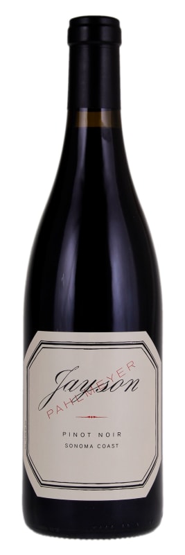 Pahlmeyer Jayson Pinot Noir 2018 Front Bottle Shot
