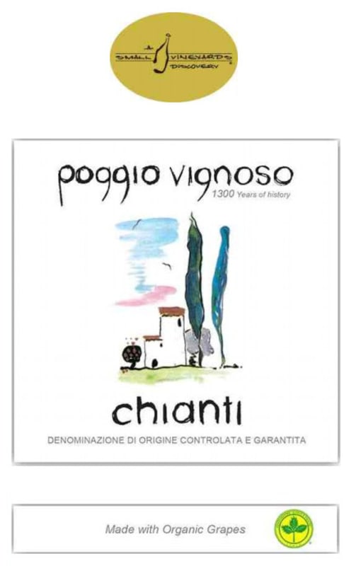 Fattoria Bibbiani Chianti Poggio Vignoso Front Label