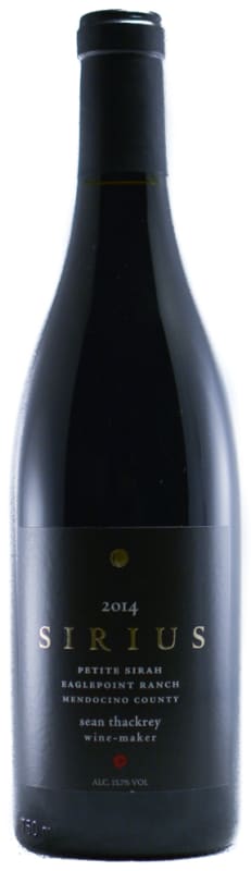 Sean Thackrey Sirius Petite Sirah 2014 Front Bottle Shot
