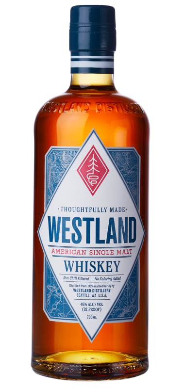 Westland American Single Malt Whiskey (700ML) Front Bottle Shot