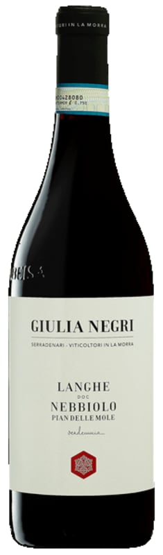 Giulia Negri Pian delle Mole Langhe Nebbiolo 2022 Front Bottle Shot