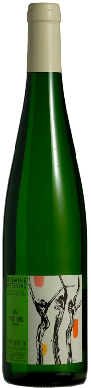 Ostertag Les Jardins Pinot Gris 2016 Front Bottle Shot