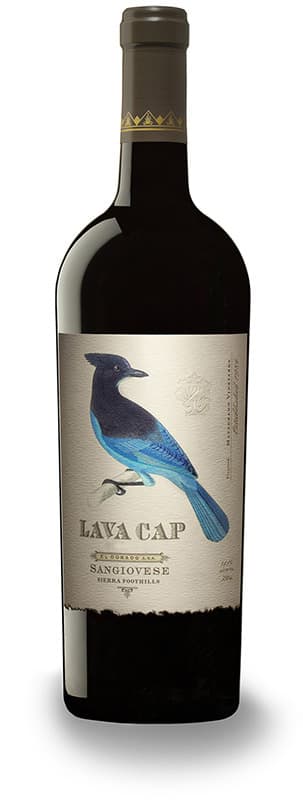 Lava Cap Sangiovese 2017 Front Bottle Shot