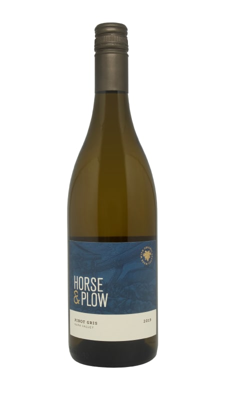 Horse & Plow Winery Pinot Gris 2019 Front Bottle Shot