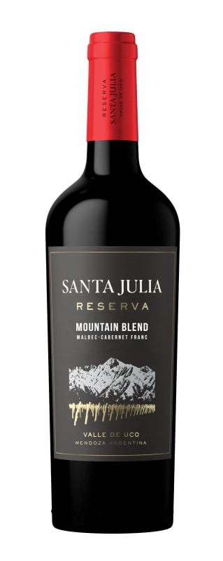 Santa Julia Reserva Mountain Blend 2020 Front Bottle Shot