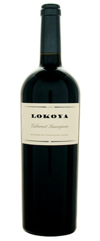 Lokoya Diamond Mountain Cabernet Sauvignon 1997 Front Bottle Shot