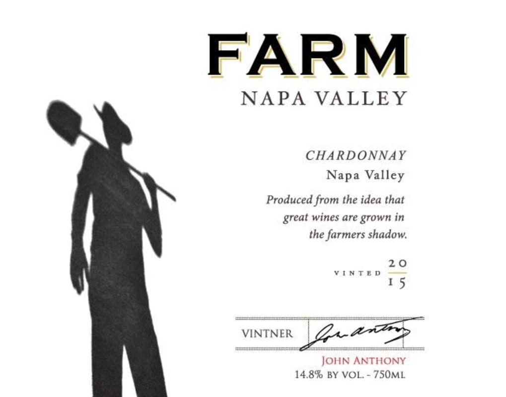 FARM Napa Valley Chardonnay 2015 Front Label