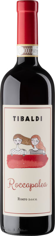 Tibaldi Roccapalea Roero 2020 Front Bottle Shot