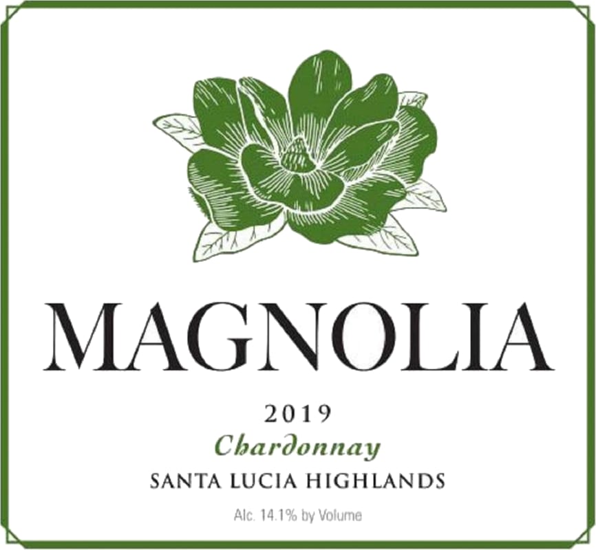 Krutz Family Cellars Magnolia Series Chardonnay 2019 Front Label