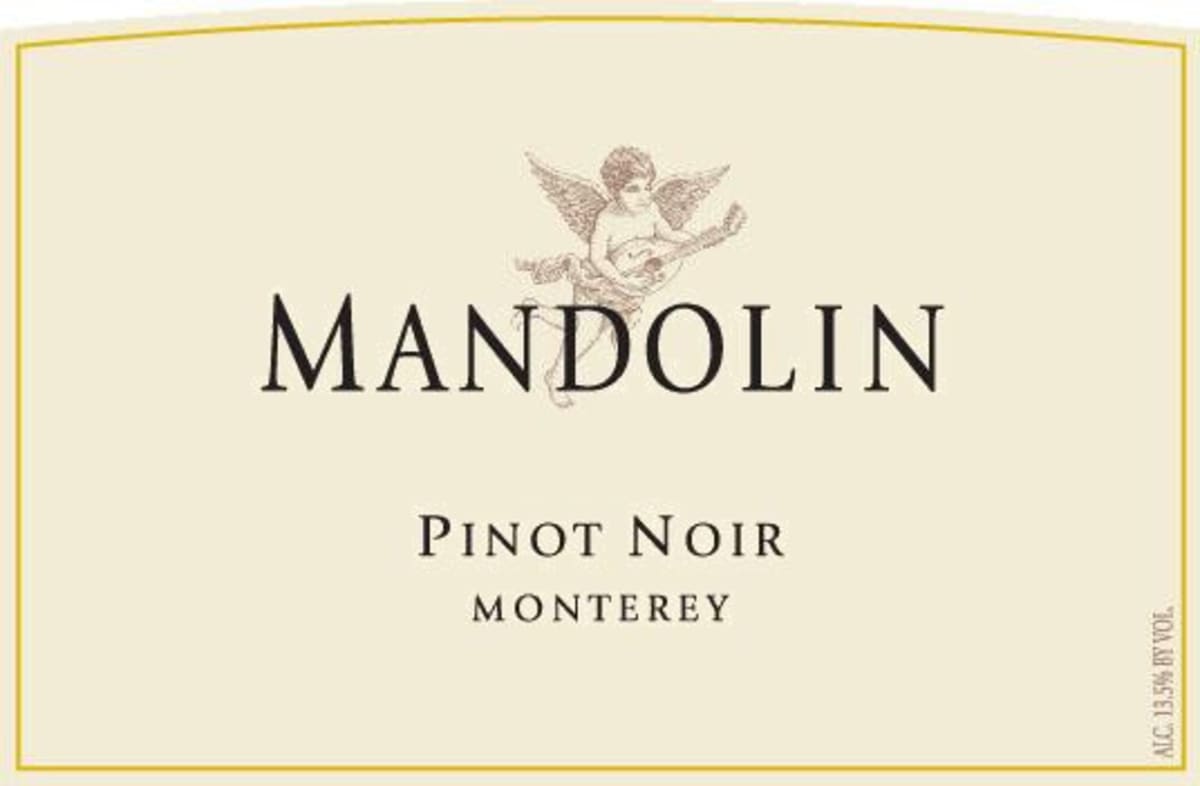 Mandolin Pinot Noir 2009 Front Label