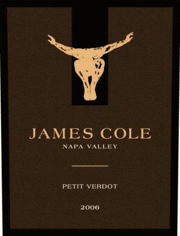 James Cole Estate Winery Petit Verdot 2006 Front Label