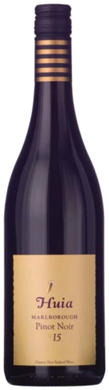 Huia Pinot Noir 2015 Front Bottle Shot