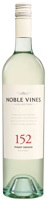 Noble Vines 152 Pinot Grigio 2020 Front Bottle Shot