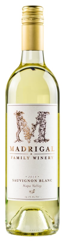 Madrigal Vineyards Sauvignon Blanc 2014 Front Bottle Shot