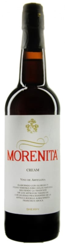 Emilio Hidalgo Morenita Cream Sherry Front Bottle Shot