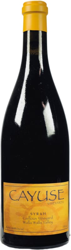 Cayuse Cailloux Vineyard Syrah 2013 Front Bottle Shot