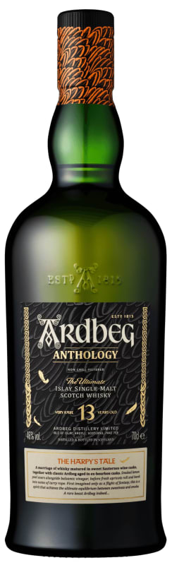 Ardbeg Anthology The Harpy's Tale Islay Single Malt Scotch Whisky Front Bottle Shot