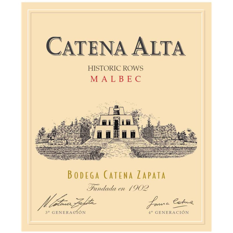 Catena Alta Malbec (1.5 Liter Magnum) 2015 Front Label
