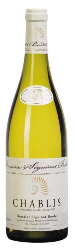 Domaine Seguinot-Bordet Chablis 2022 Front Bottle Shot