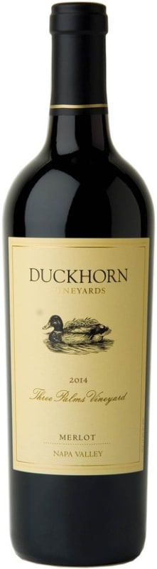 Duckhorn Three Palms Merlot (creased label - 1.5 Liter Magnum) 2014 Front Bottle Shot