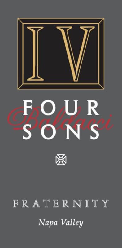Baldacci Family Vineyards Four Sons Fraternity Red 2014 Front Label