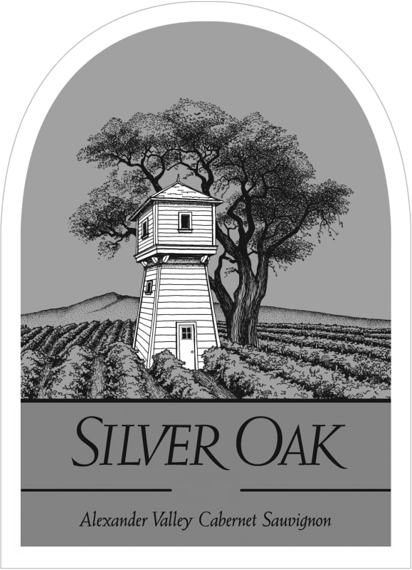 Silver Oak Alexander Valley Cabernet Sauvignon (6 Liter Bottle) 2017 Front Label