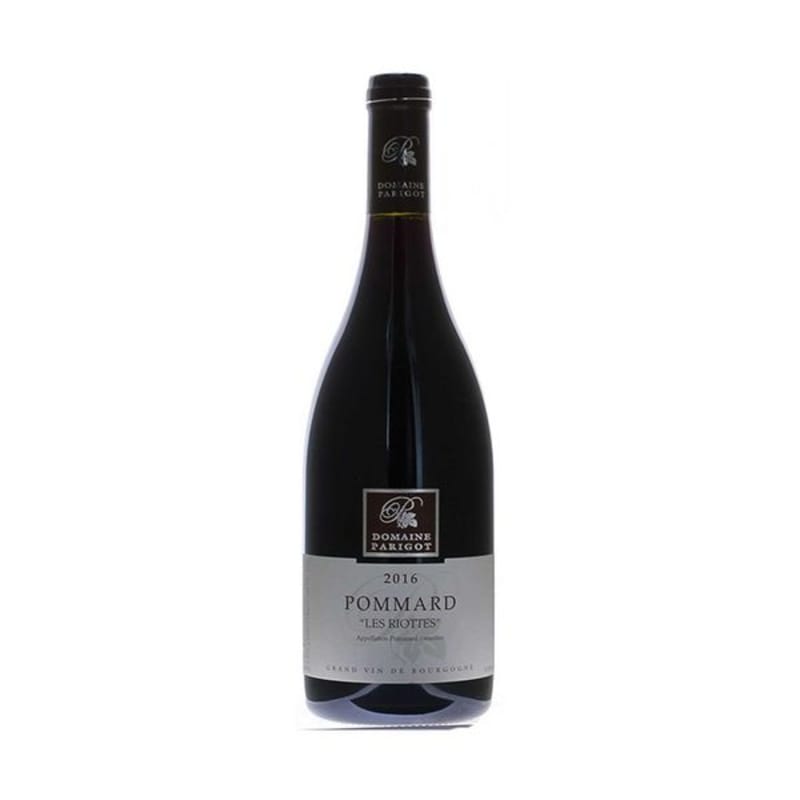 Domaine Parigot Pommard Les Riottes 2016 Front Bottle Shot