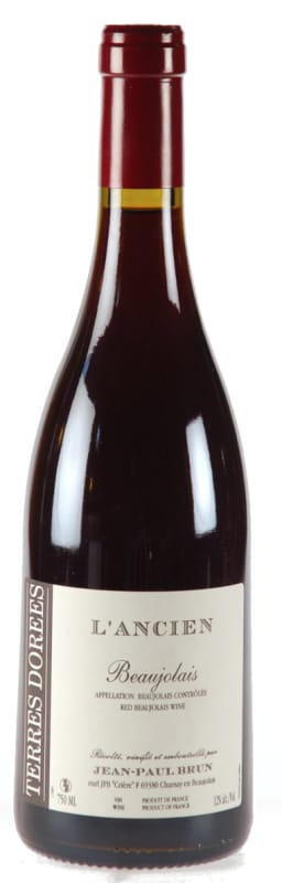 Jean-Paul Brun Domaine des Terres Dorees Beaujolais L'Ancien Vieilles Vignes 2017 Front Bottle Shot