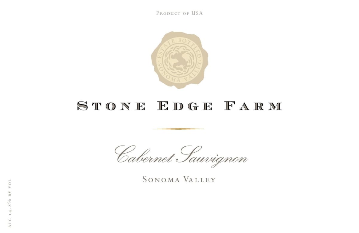 Stone Edge Farm Cabernet Sauvignon 2009 Front Label
