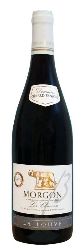 Domaine Brisson Morgon Les Charmes La Louve 2018 Front Bottle Shot