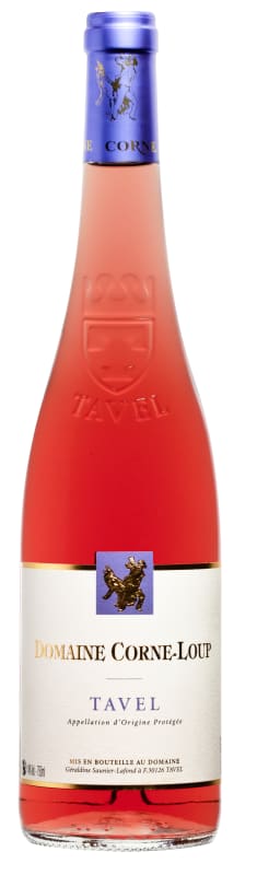 Domaine Corne Loup Tavel Rose 2020 Front Bottle Shot